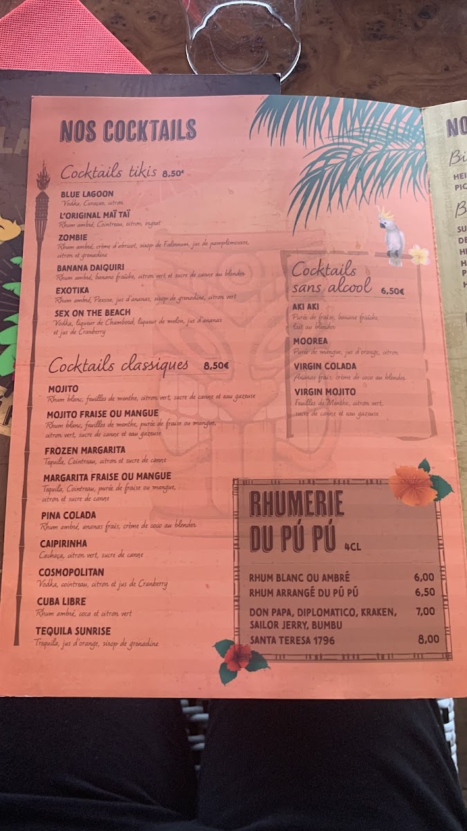 Menu Conquistador Restaurant & Bar Franco-Portugais-6