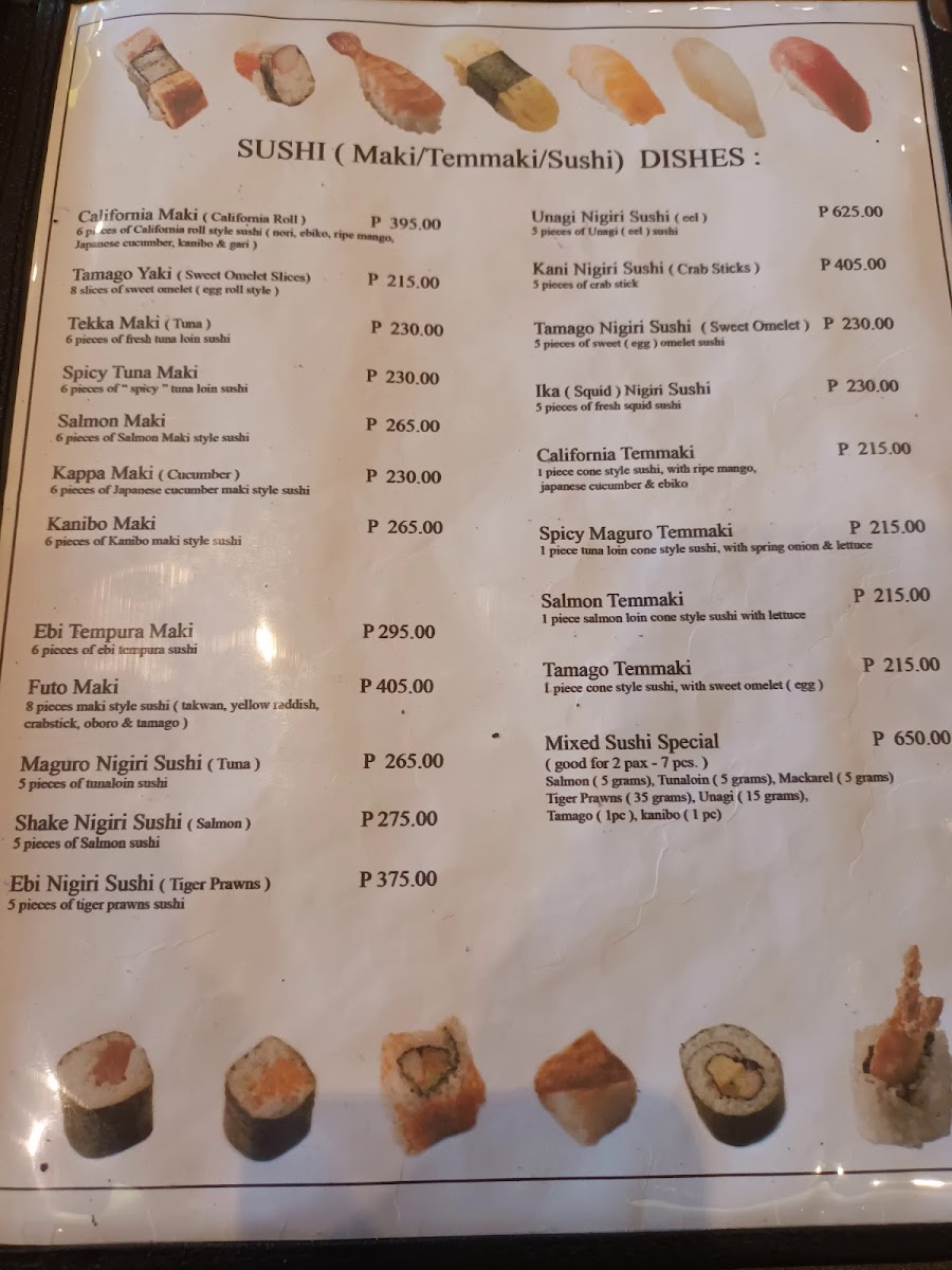 Menu Conrad's Grille-1