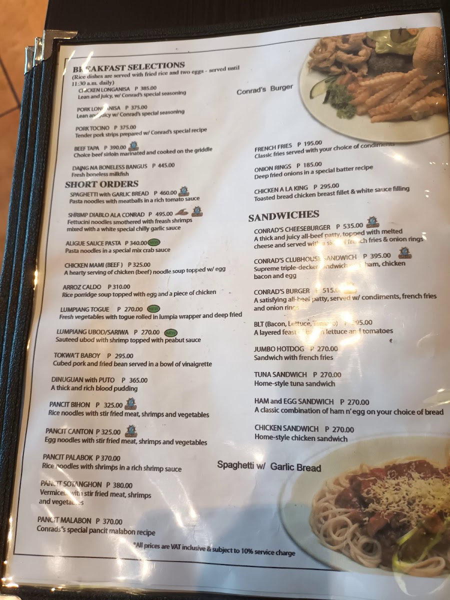 Menu Conrad's Grille-3