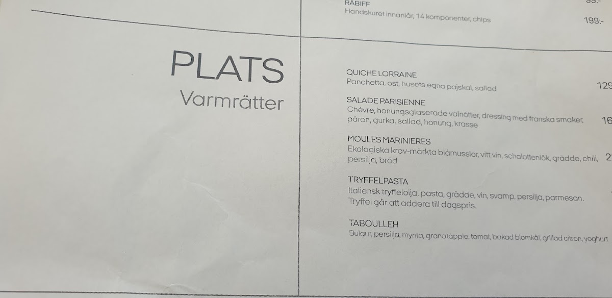 Menu Continental-4