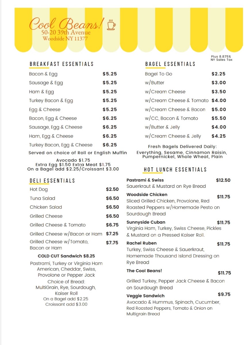 Menu Cool Beans! Coffee House-2