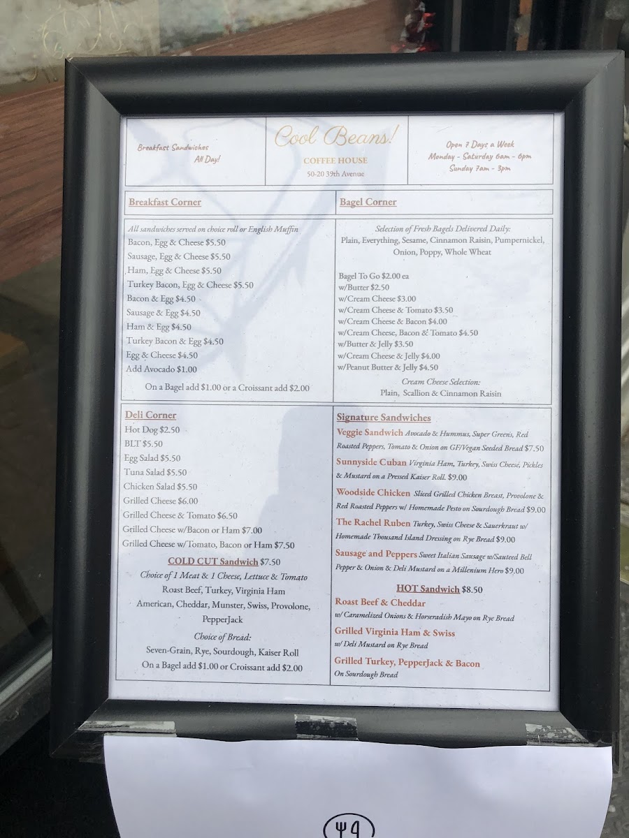 Menu Cool Beans! Coffee House-7