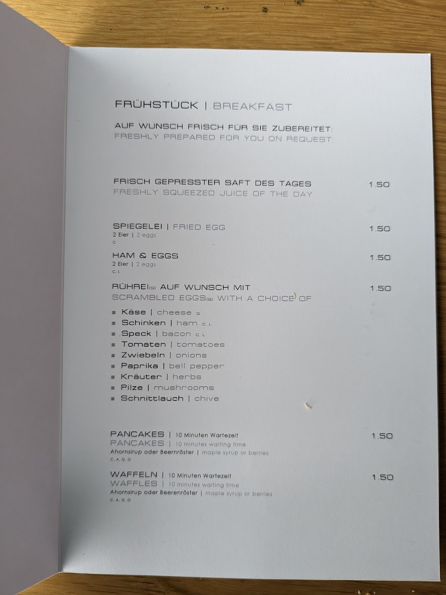 Menu Cool Mama Hotel Salzburg Sky Restaurant Bar-3