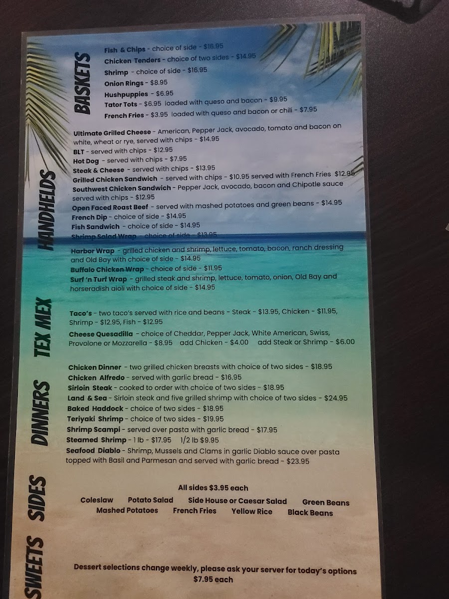 Menu Cool Pickle In Paradise-8