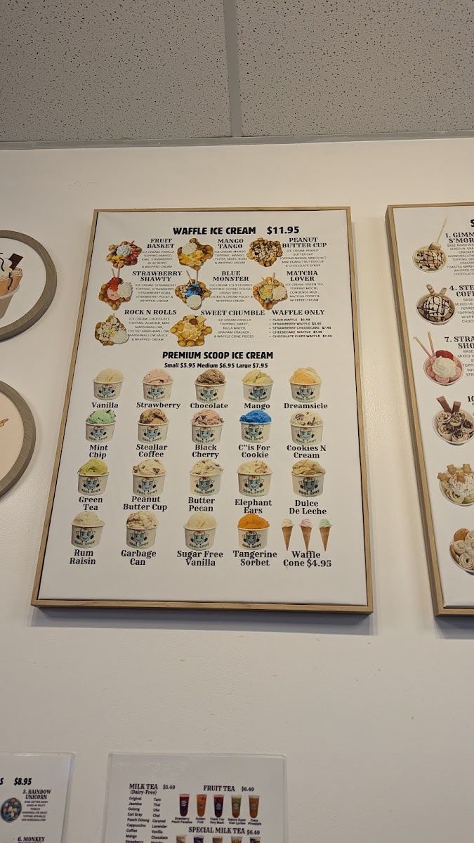 Menu Cool Spot Ice Cream Rolls & Boba Teas-10