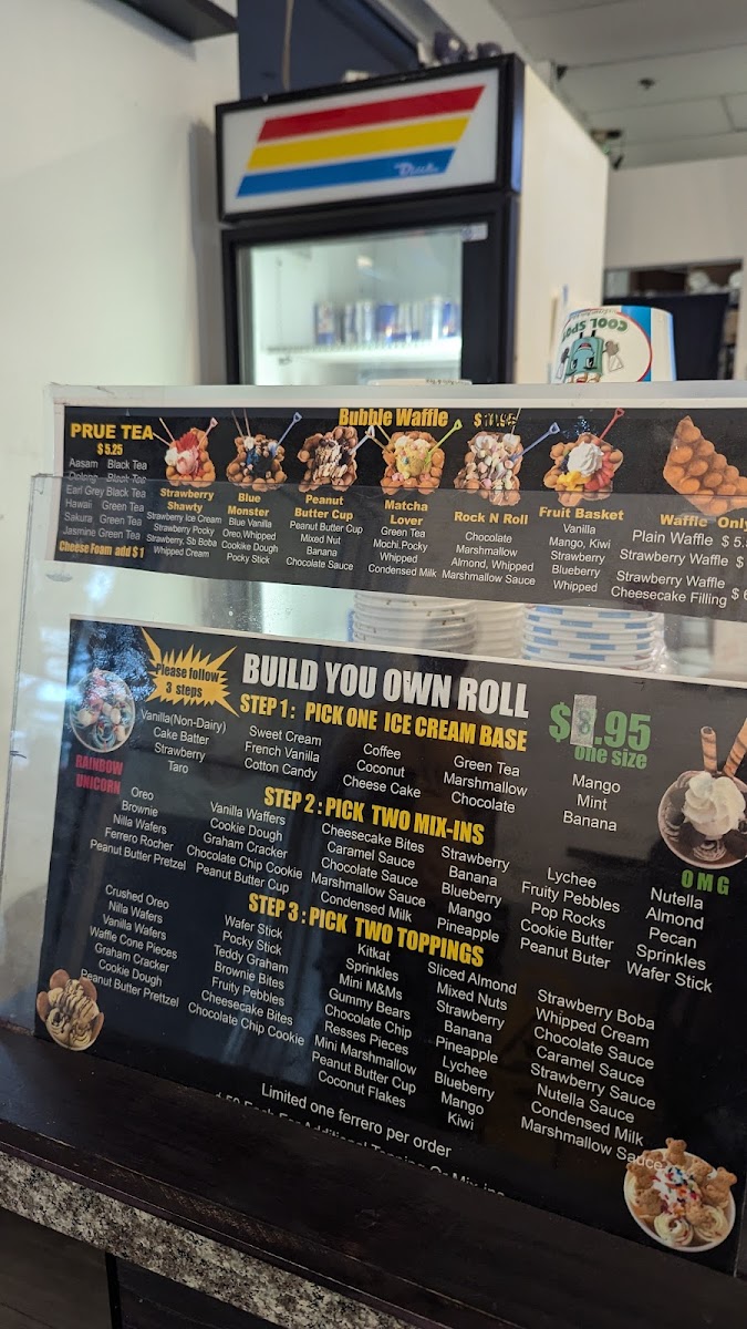 Menu Cool Spot Ice Cream Rolls & Boba Teas-6