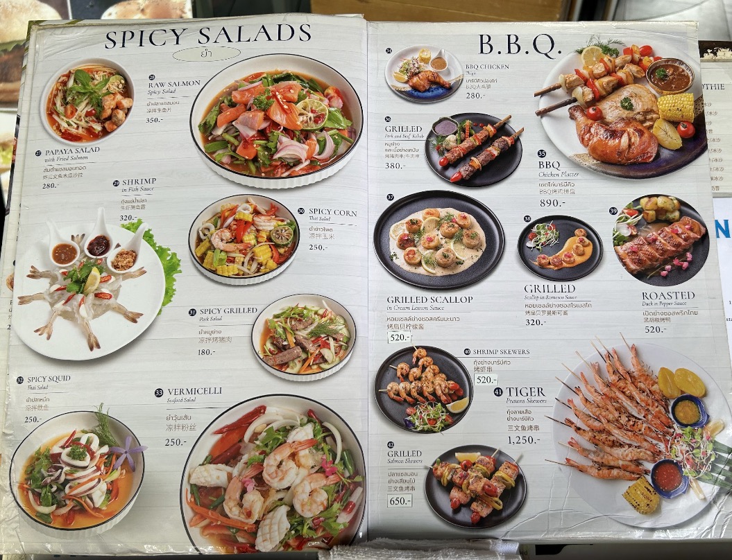 Menu Copacabana Restaurants Central Festival Samui-1