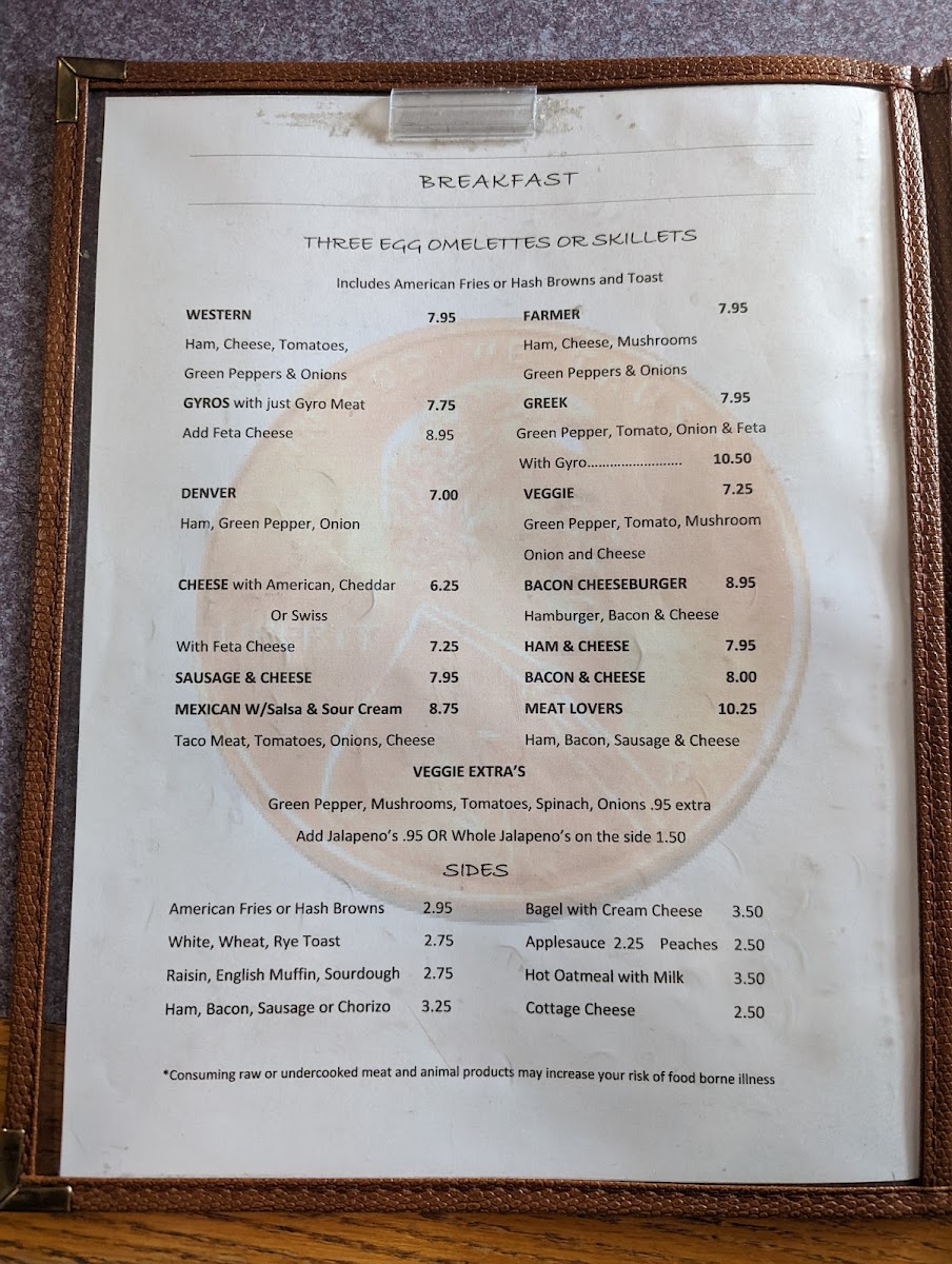 Menu Copper Penny Family Restaurant-4