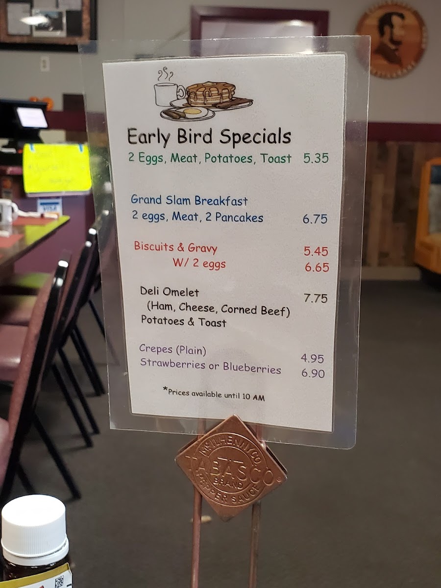 Menu Copper Penny Family Restaurant-7