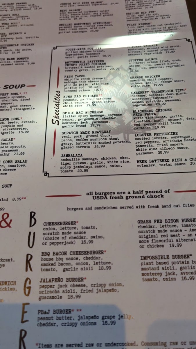 Menu Copper River Restaurant & Bar-7