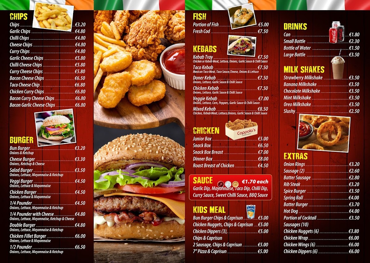 Menu Coppolas Takeaway Mullingar-1