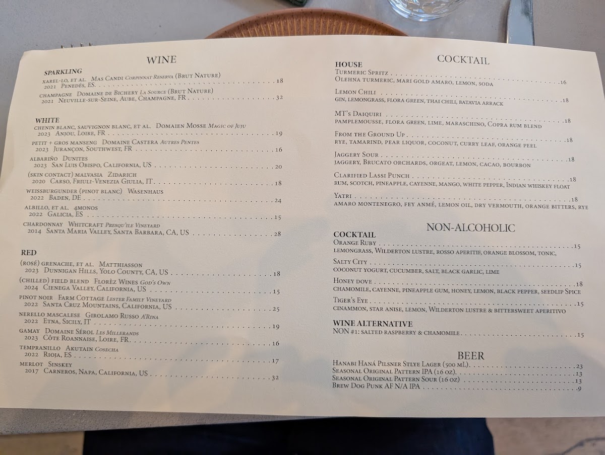 Menu Copra-5