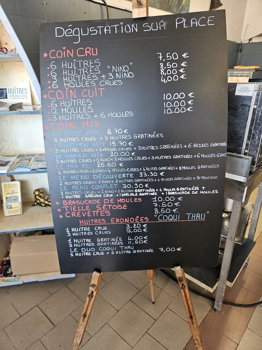 Menu Coqui Thau-2