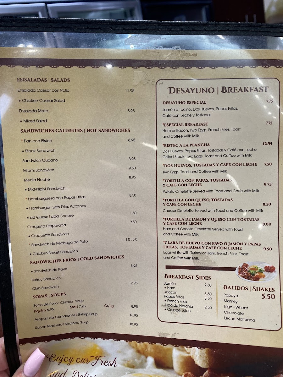 Menu Coral Restaurant-3