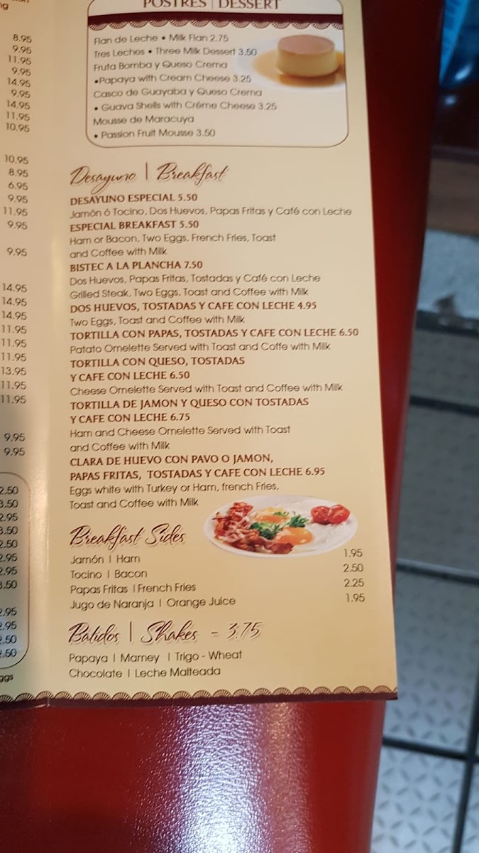 Menu Coral Restaurant-7