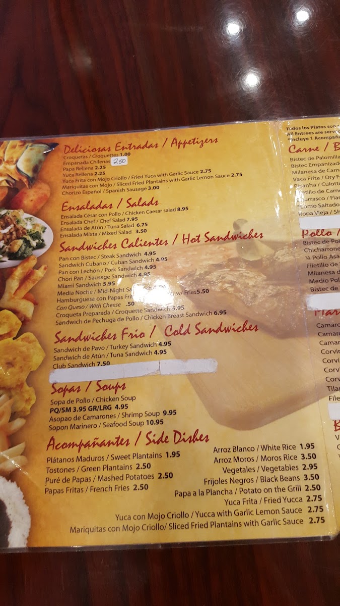 Menu Coral Restaurant-8