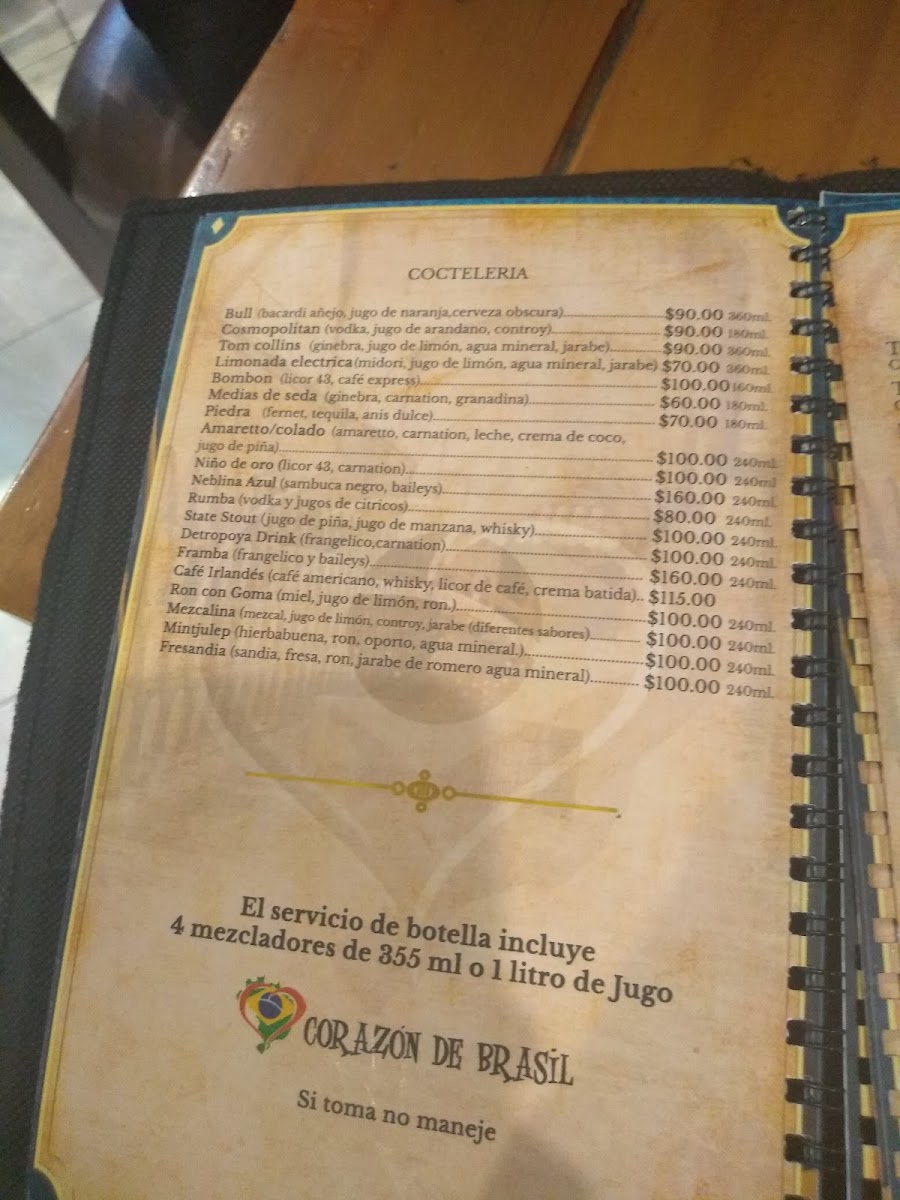 Menu Corazón De Brasil Espadas-10