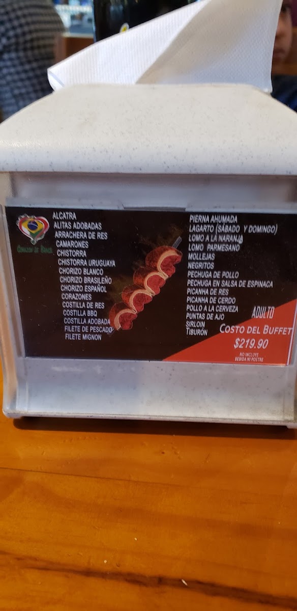 Menu Corazón De Brasil Espadas-3