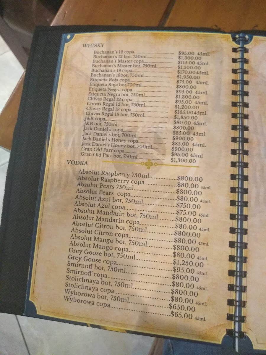 Menu Corazón De Brasil Espadas-4