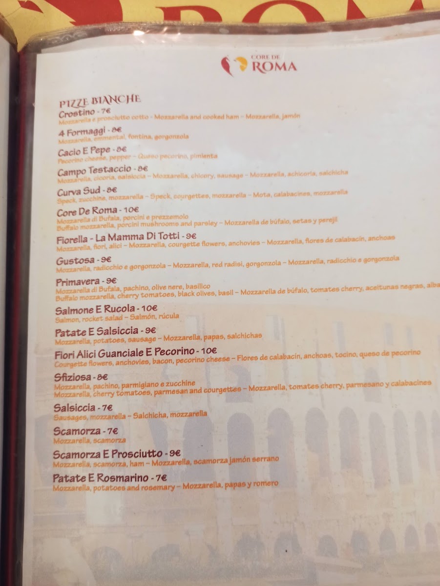 Menu Core De Roma-2