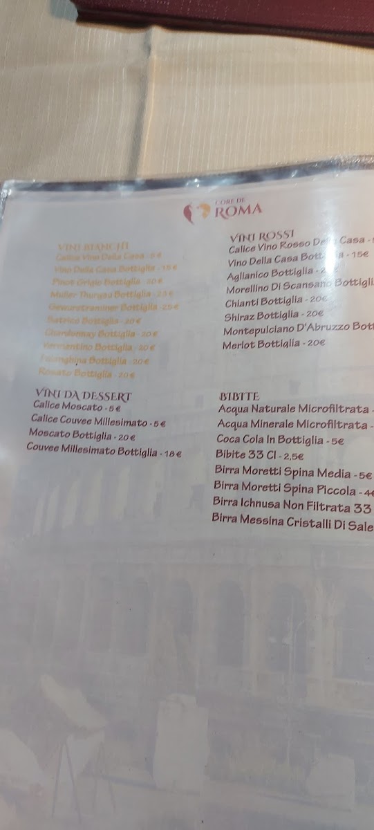 Menu Core De Roma-5