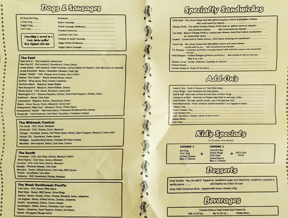 Menu Cori's Doghouse-1
