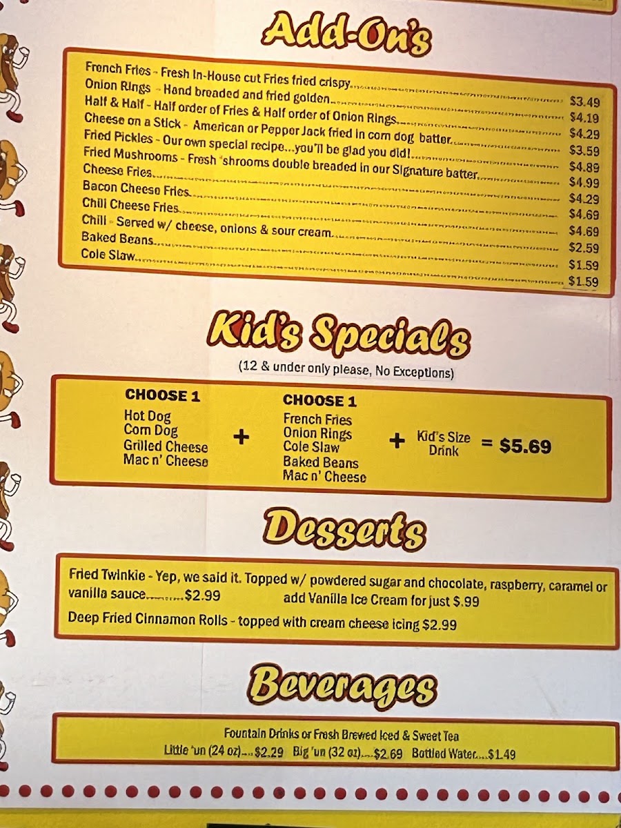 Menu Cori's Doghouse-8