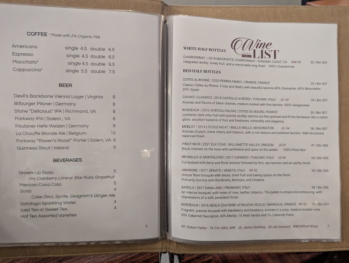 Menu Cork And Table-3