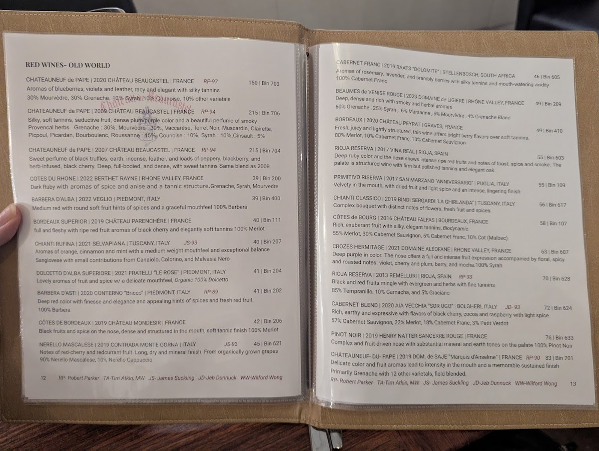 Menu Cork And Table-7