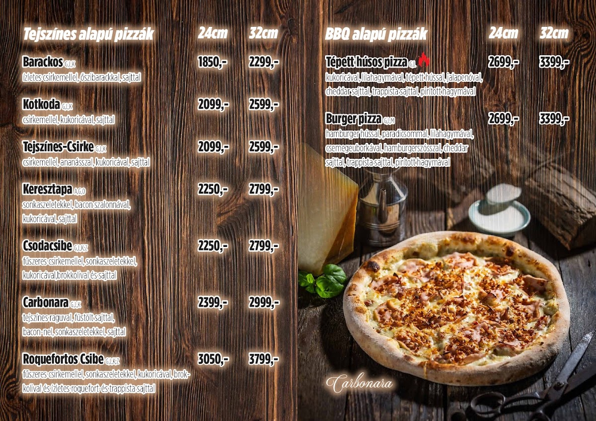 Menu Corleone Étterem-2