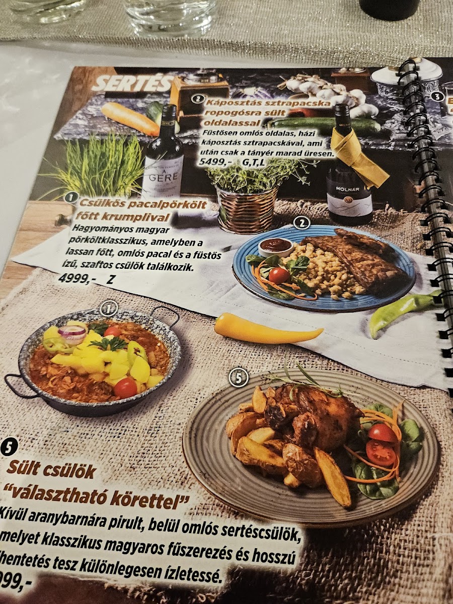 Menu Corleone Étterem-9