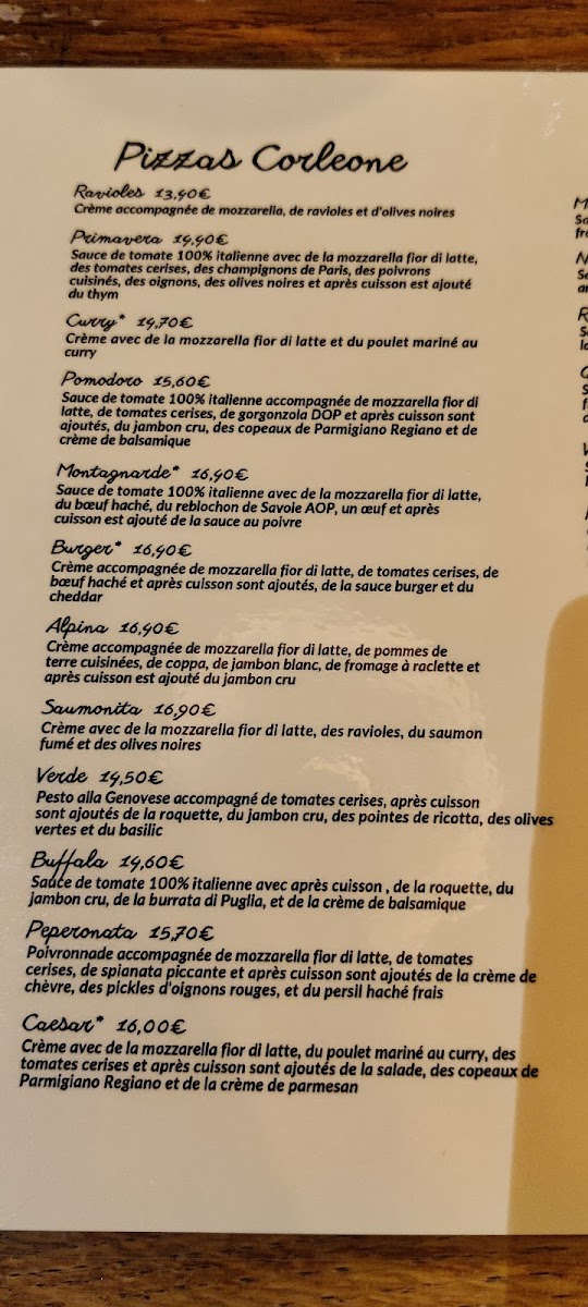 Menu Corleone Pont-De-L'isere-5