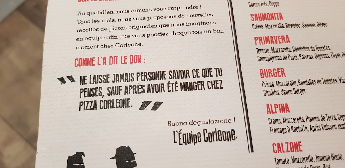Menu Corleone Pont-De-L'isere-8