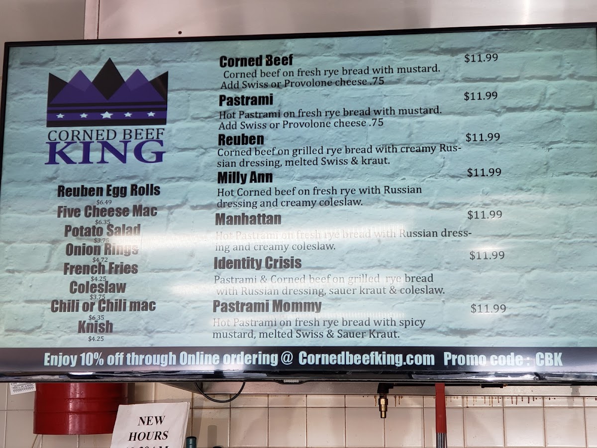 Menu Corned Beef King-1