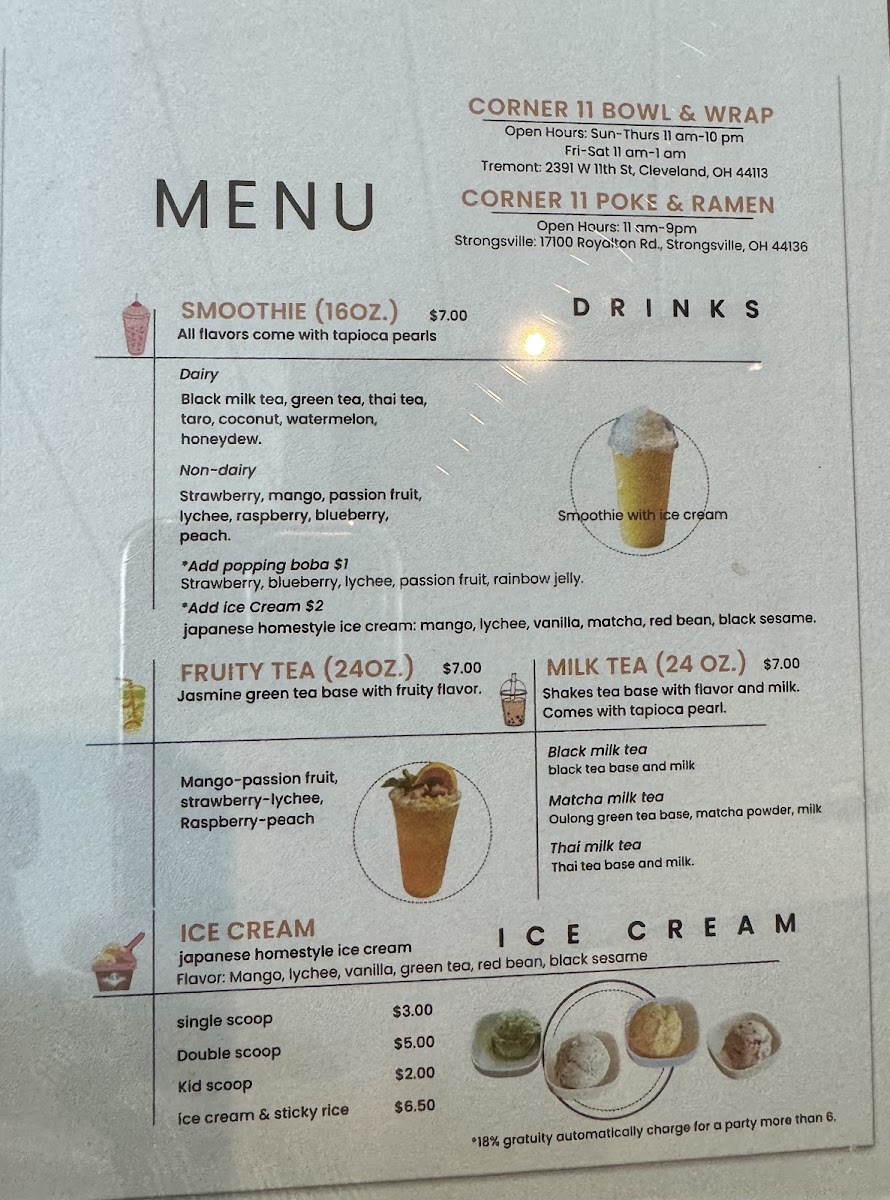 Menu Corner 11-2