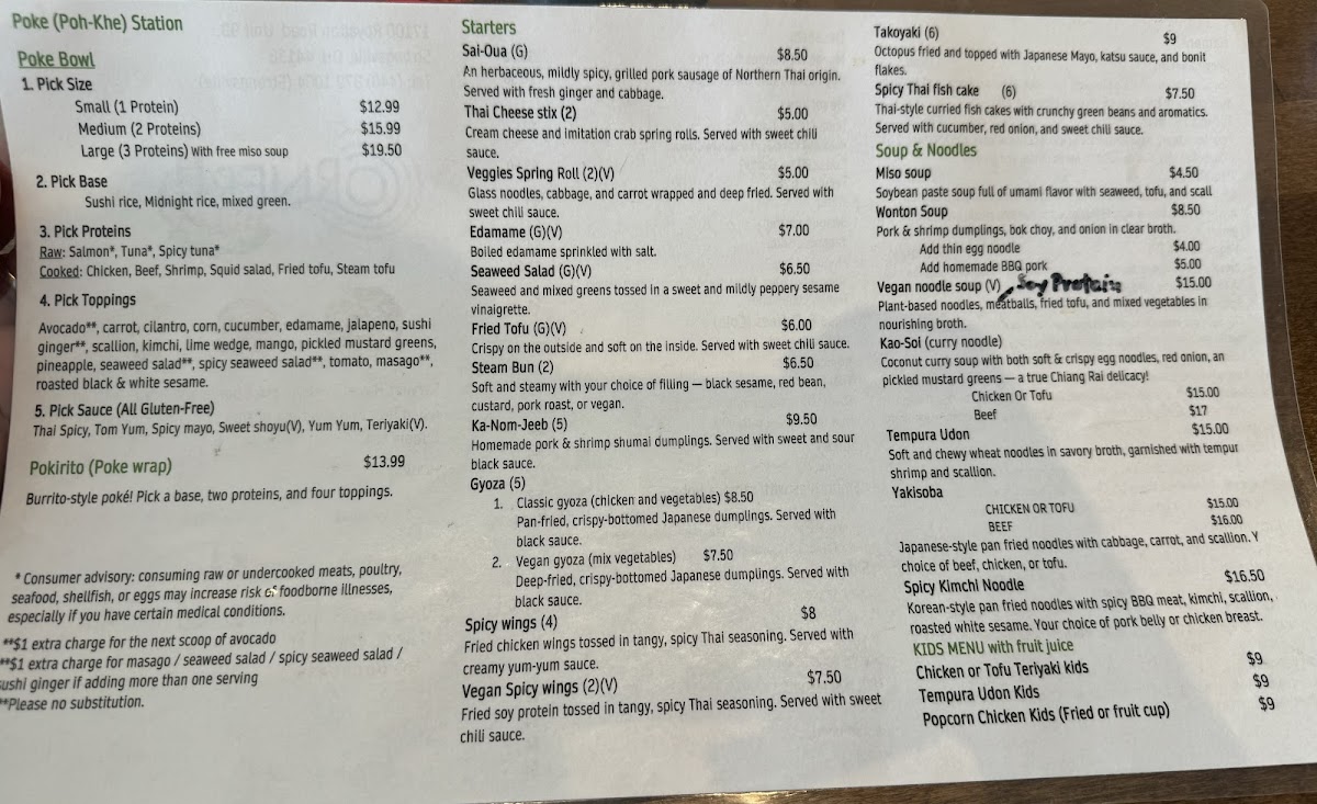 Menu Corner 11-8