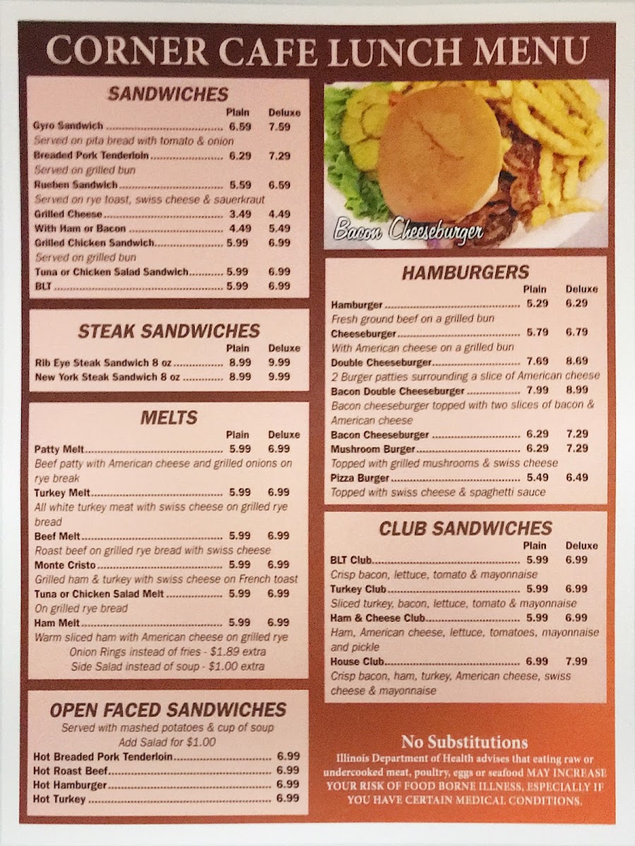 Menu Corner Cafe-8