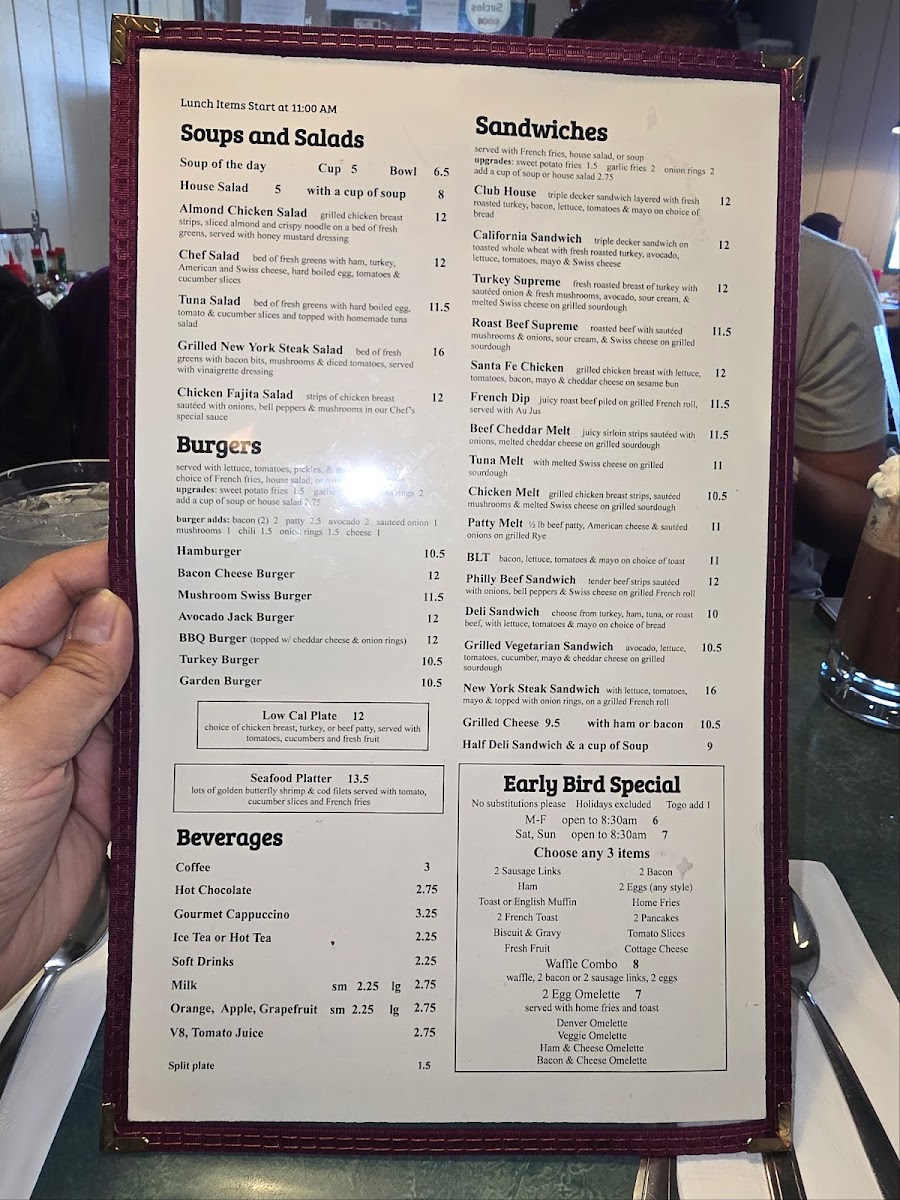 Menu Corner Stone Restaurant-4