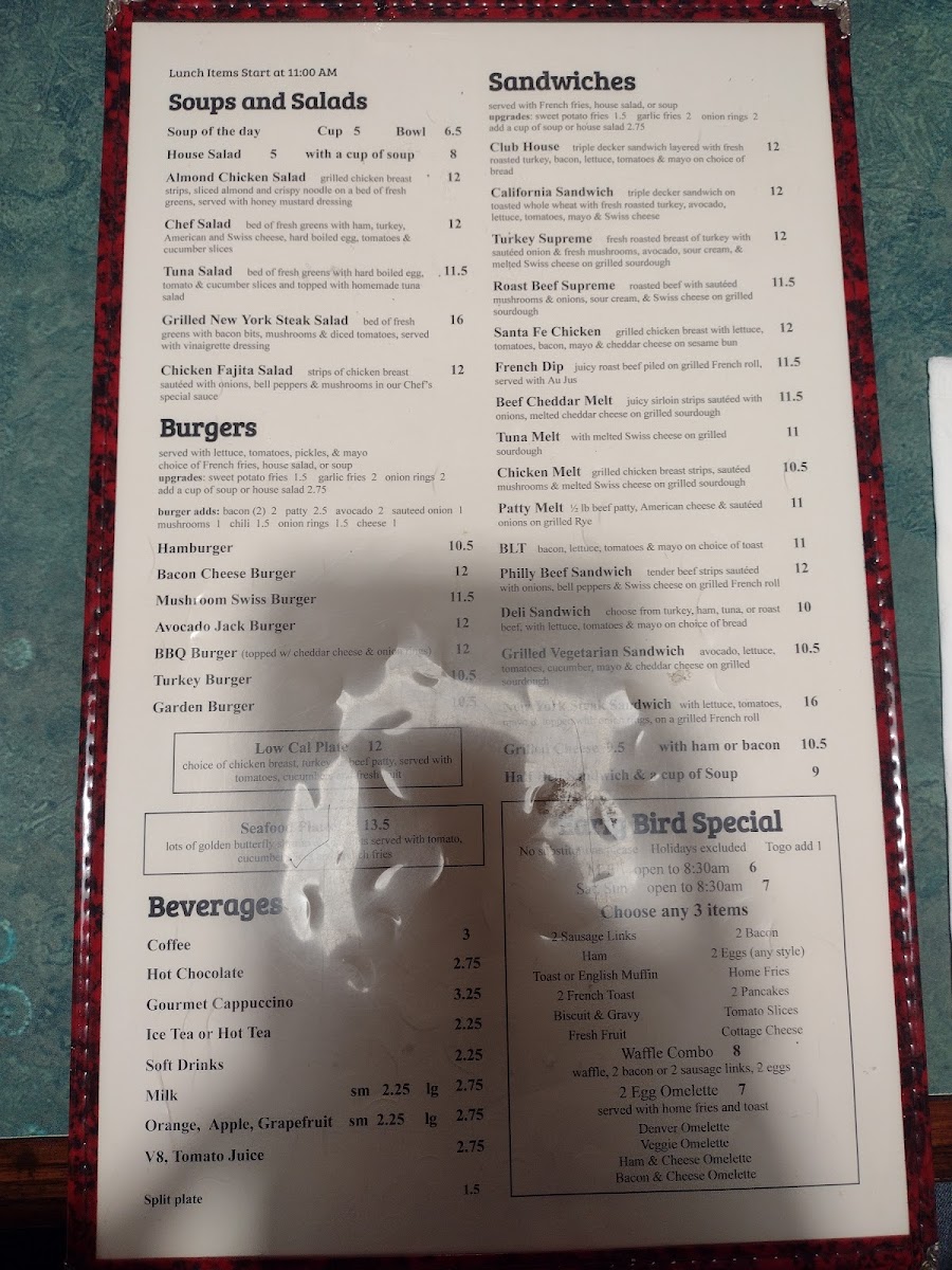 Menu Corner Stone Restaurant-8
