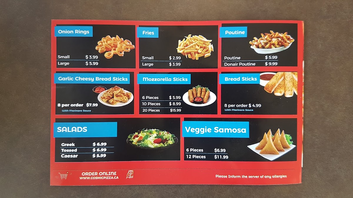 Menu Cosmic Pizza Sherwood Park-6