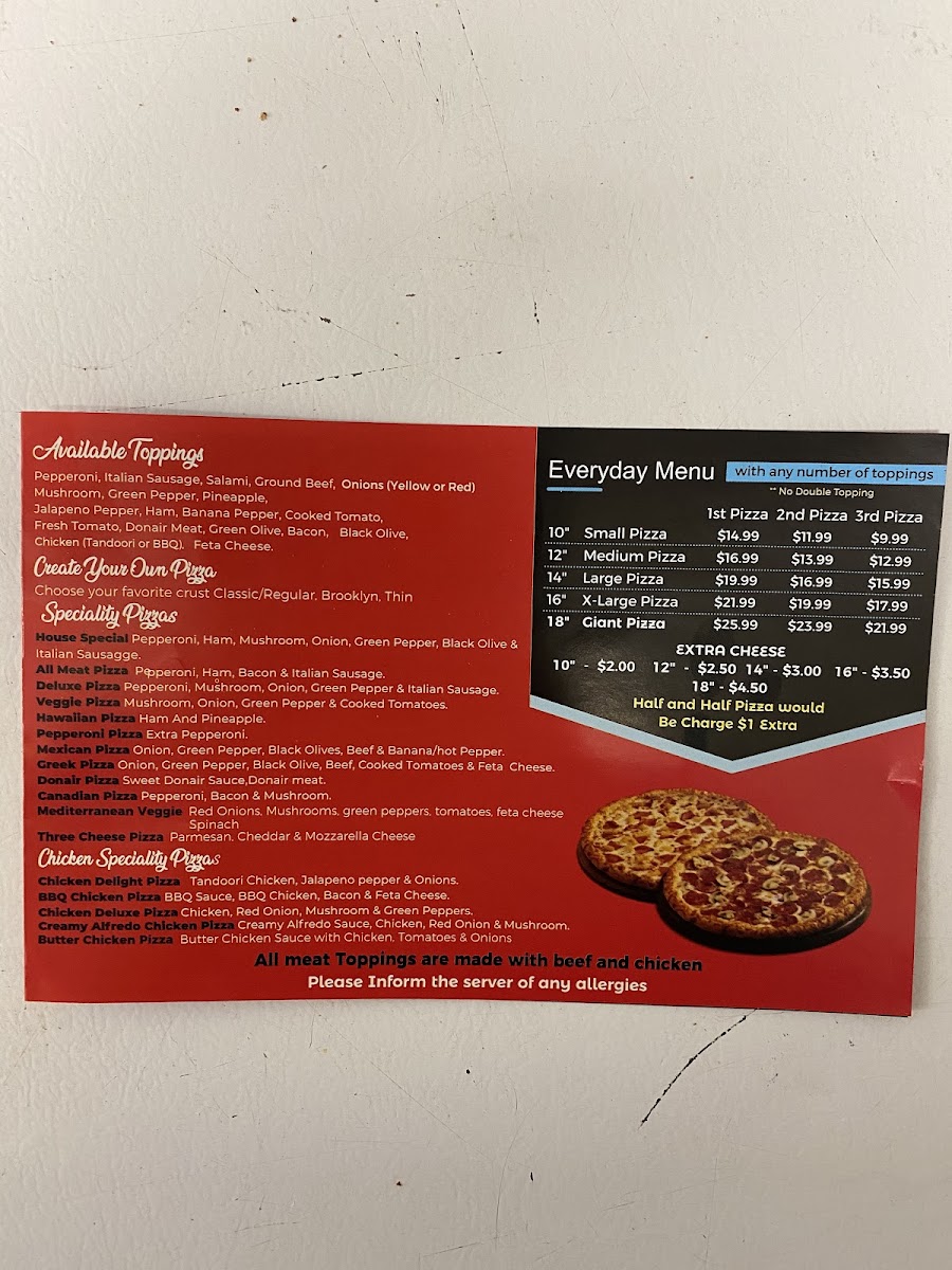Menu Cosmic Pizza Sherwood Park-8