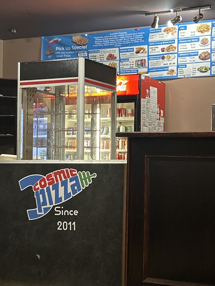 Menu Cosmic Pizza - Town Of Stony Plain-1