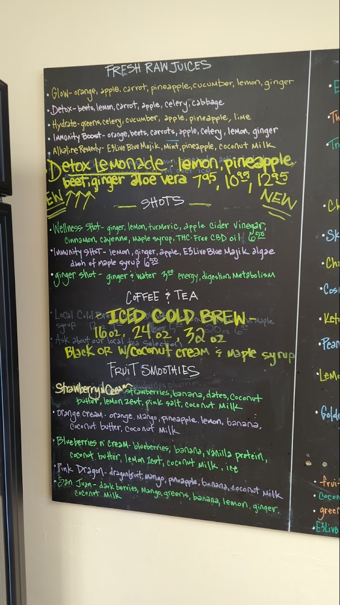 Menu Cosmic Veggies (Drink Your Veggies)-10
