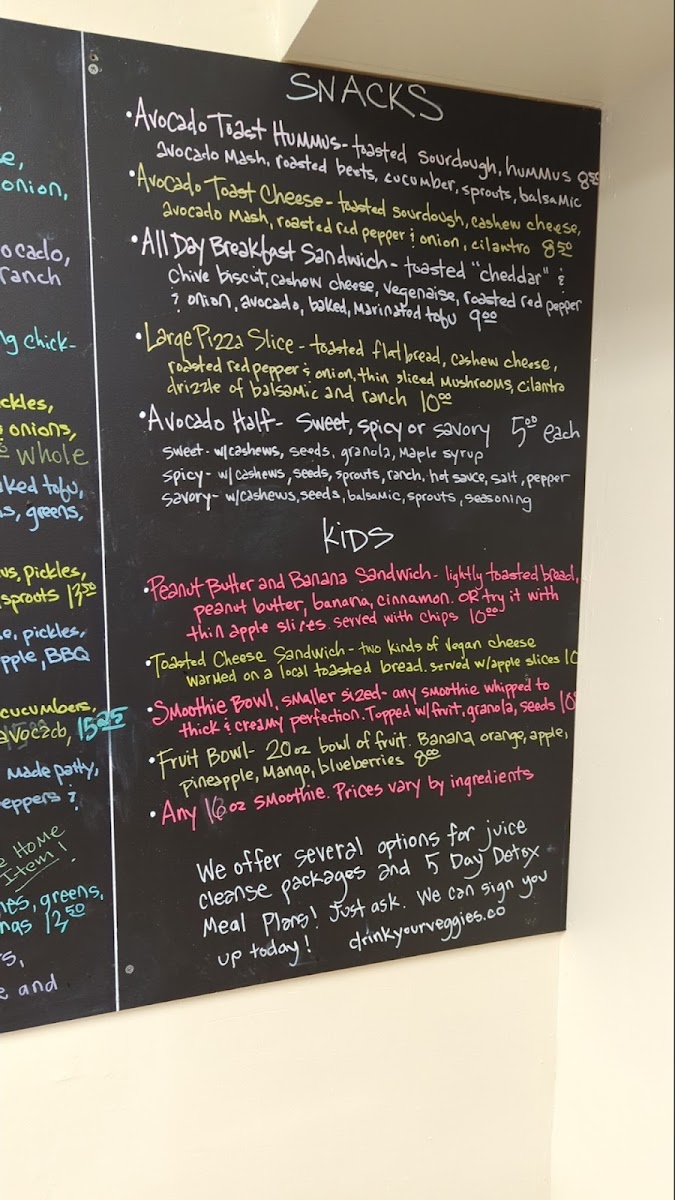 Menu Cosmic Veggies (Drink Your Veggies)-6