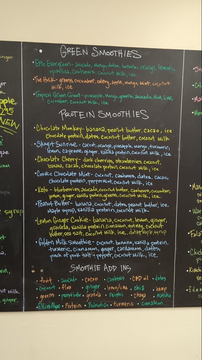 Menu Cosmic Veggies (Drink Your Veggies)-8