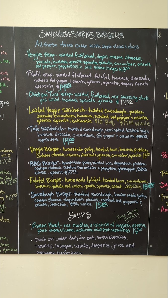 Menu Cosmic Veggies (Drink Your Veggies)-9