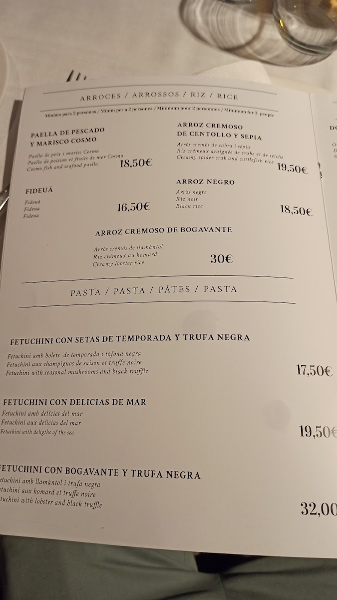 Menu Cosmo Beach Restaurant-7