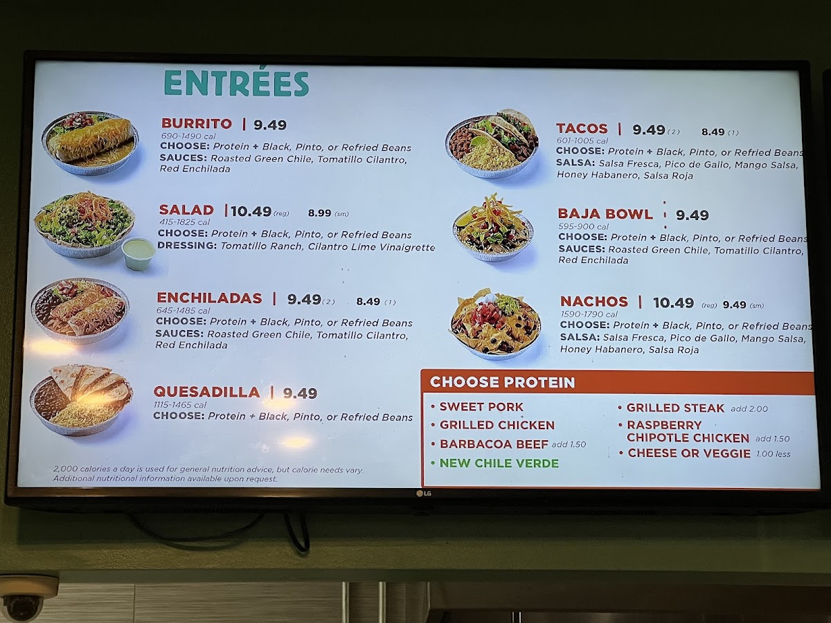 Menu Costa Vida Fresh Mexican Grill-3