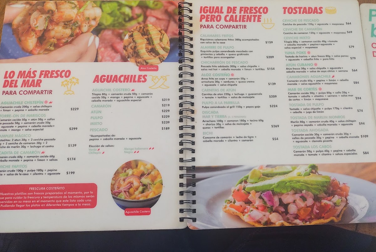 Menu Costeñito Saltillo Norte-1