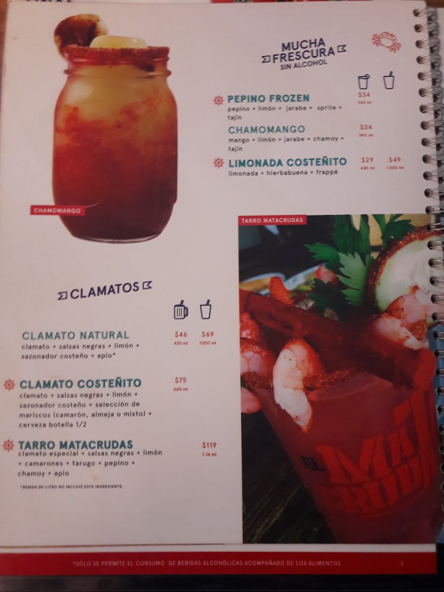 Menu Costeñito Saltillo Norte-10